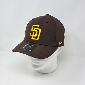 San Diego Padres Nike Performance Club Cap Brown Adjustable Baseball Hat M/L